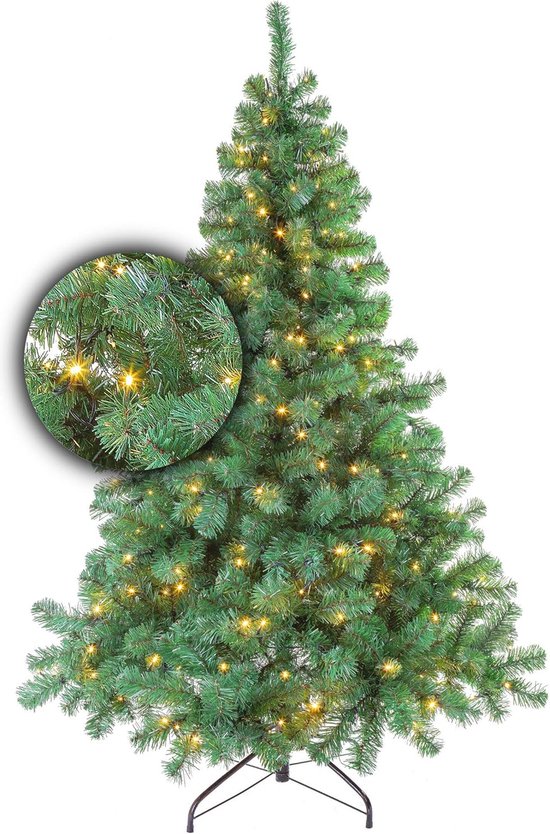 Kunstkerstboom LED 210 cm Luxe 500 Lampjes