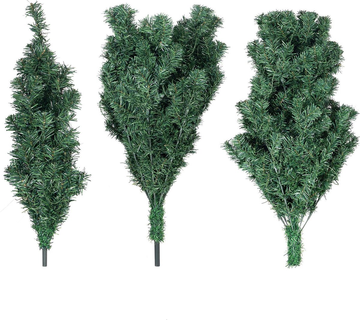 Kunstkerstboom LED 210 cm met voet