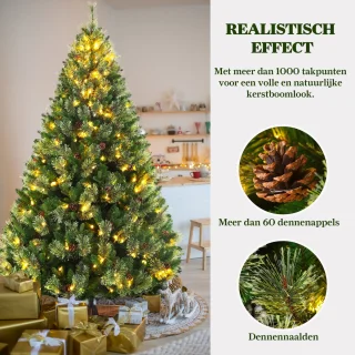 Kunstkerstboom LED 240 cm