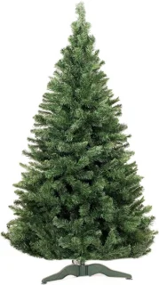 Kunstkerstboom Lena Dennenboom groen met standaard