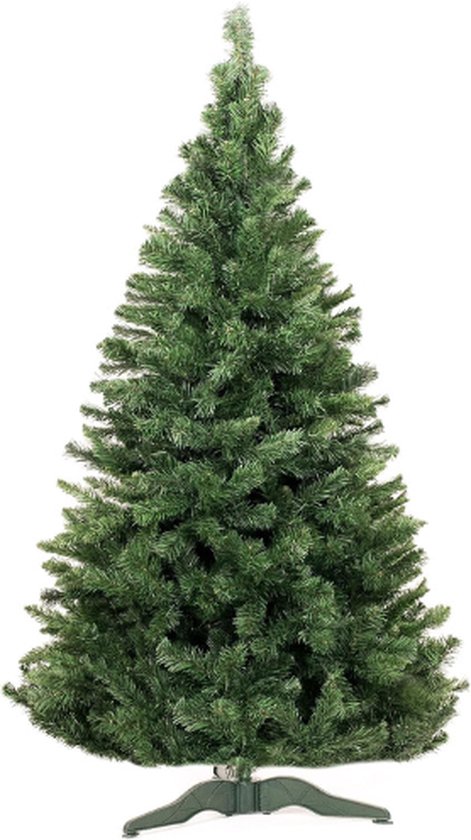 Kunstkerstboom Lena Dennenboom groen met standaard