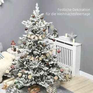 Kunstkerstboom met dennenappels – 1,80 meter hoog