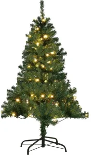 Kunstkerstboom met ledverlichting - 120/150/180/210 cm - groen