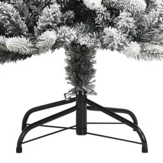 Kunstkerstboom met nepsneeuw 150 cm hoog