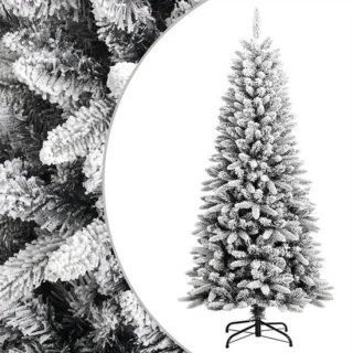 Kunstkerstboom met nepsneeuw 150 cm