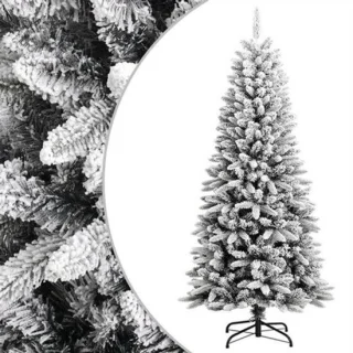 Kunstkerstboom met nepsneeuw 150 cm