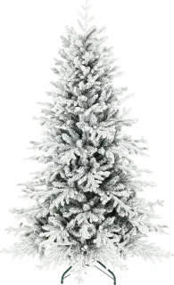 Kunstkerstboom met sneeuw, 180 cm