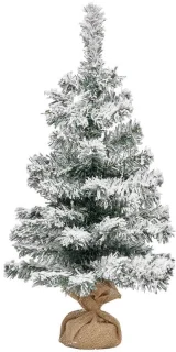 Kunstkerstboom met sneeuw 70 cm