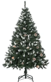 Kunstkerstboom met sneeuweffect (150 cm)