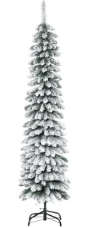Kunstkerstboom met sneeuwlaag 180cm