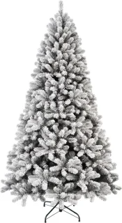 Kunstkerstboom met sneeuwlaag 180cm