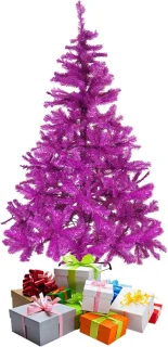 Kunstkerstboom met standaard
