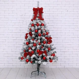 Kunstkerstboom met ster 150cm groen