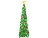 Kunstkerstboom met verlichting 150 cm