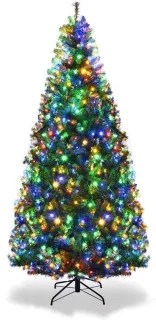 Kunstkerstboom met verlichting 180 cm