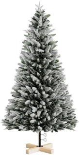 Kunstkerstboom met verlichting 225 cm