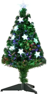 Kunstkerstboom met verlichting, 90 cm