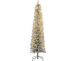Kunstkerstboom met verlichting