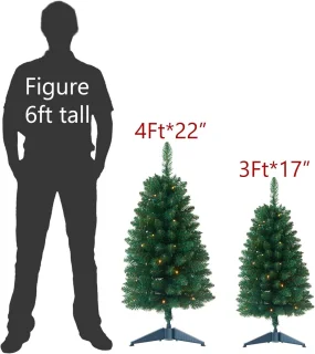 Kunstkerstboom Mini 120 cm - Set van 1