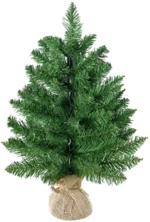 Kunstkerstboom minikerstboom met kunstsneeuw 60 cm