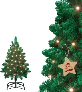 Kunstkerstboom NAIZY 120 cm met 120 led