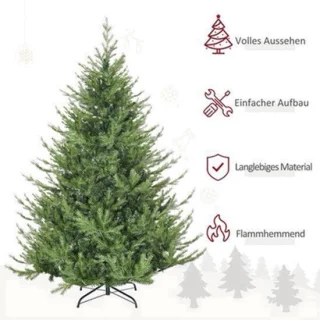 Kunstkerstboom – nepboom – kerstboom – dennenboom – 180 cm hoog