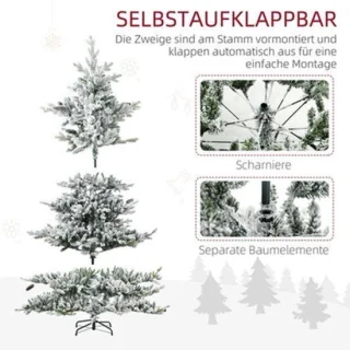Kunstkerstboom – nepspar – decoratieve kerstboom – winterboom