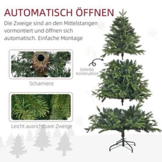 Kunstkerstboom nepspar kunststof 183 cm