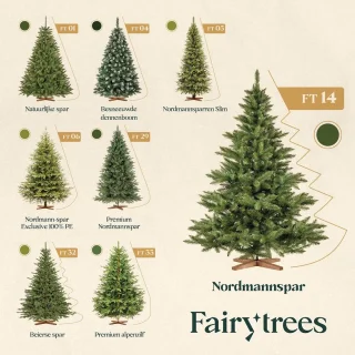Kunstkerstboom Nordmann 150 cm