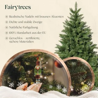 Kunstkerstboom Nordmann 180 cm