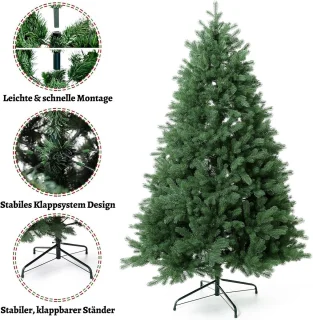 Kunstkerstboom Nordmann 210 cm