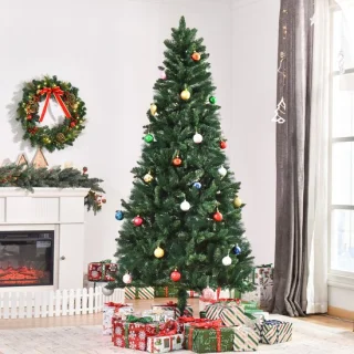 Kunstkerstboom Ø105 × 210 cm groen