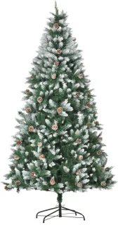 Kunstkerstboom Ø105 × 210 cm groen