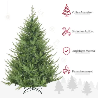 Kunstkerstboom Ø136 x 180 cm