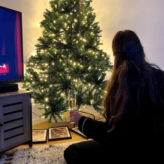 Kunstkerstboom Ø142 x 210 cm