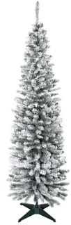Kunstkerstboom Ø55 × 180 cm groen/wit