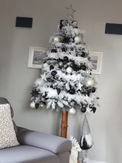 Kunstkerstboom op stam 180 cm