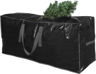 Kunstkerstboom opbergzak tot 270 cm zwart