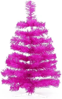 Kunstkerstboom paars 60 cm