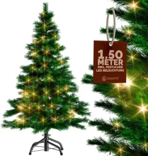 Kunstkerstboom PE 150 cm Groen