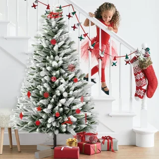 Kunstkerstboom PE/PVC 180 cm