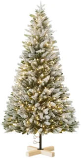 Kunstkerstboom PE/PVC 225 cm