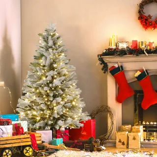 Kunstkerstboom PE/PVC 225 cm