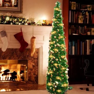 Kunstkerstboom Pop 150 cm Donkergroen