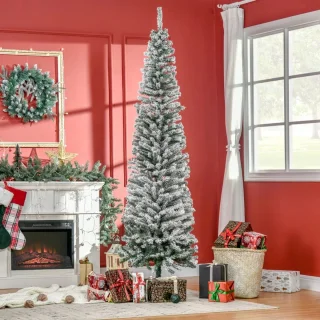 Kunstkerstboom Potlooddennen 225 cm Ø68 cm