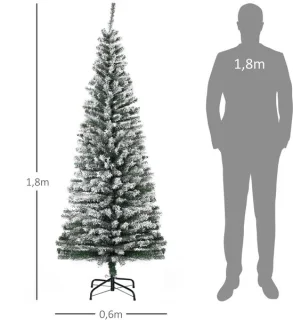 Kunstkerstboom potlooddennenboom 180 cm