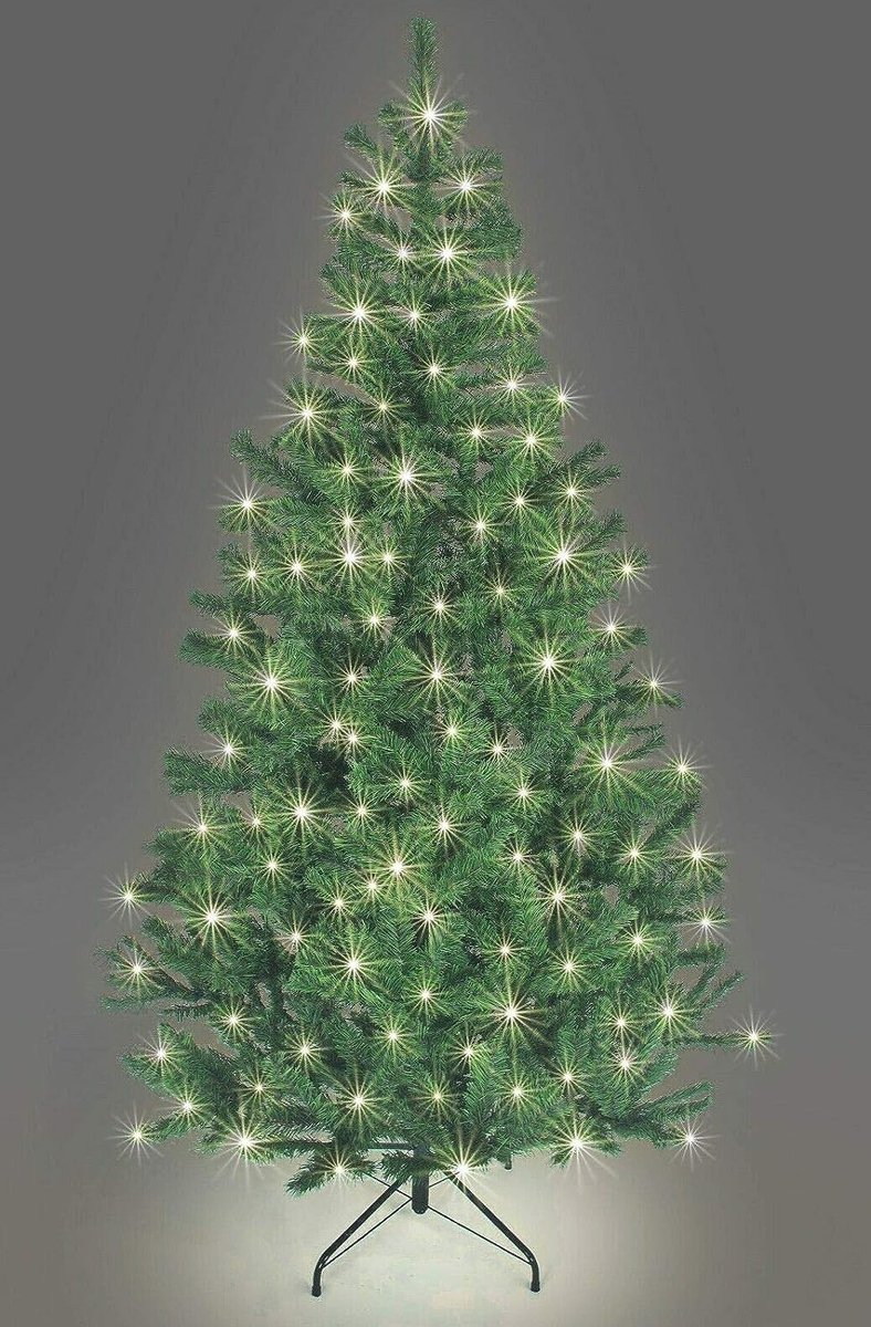 Kunstkerstboom Pre-Verlicht LED Diverse Hoogtes
