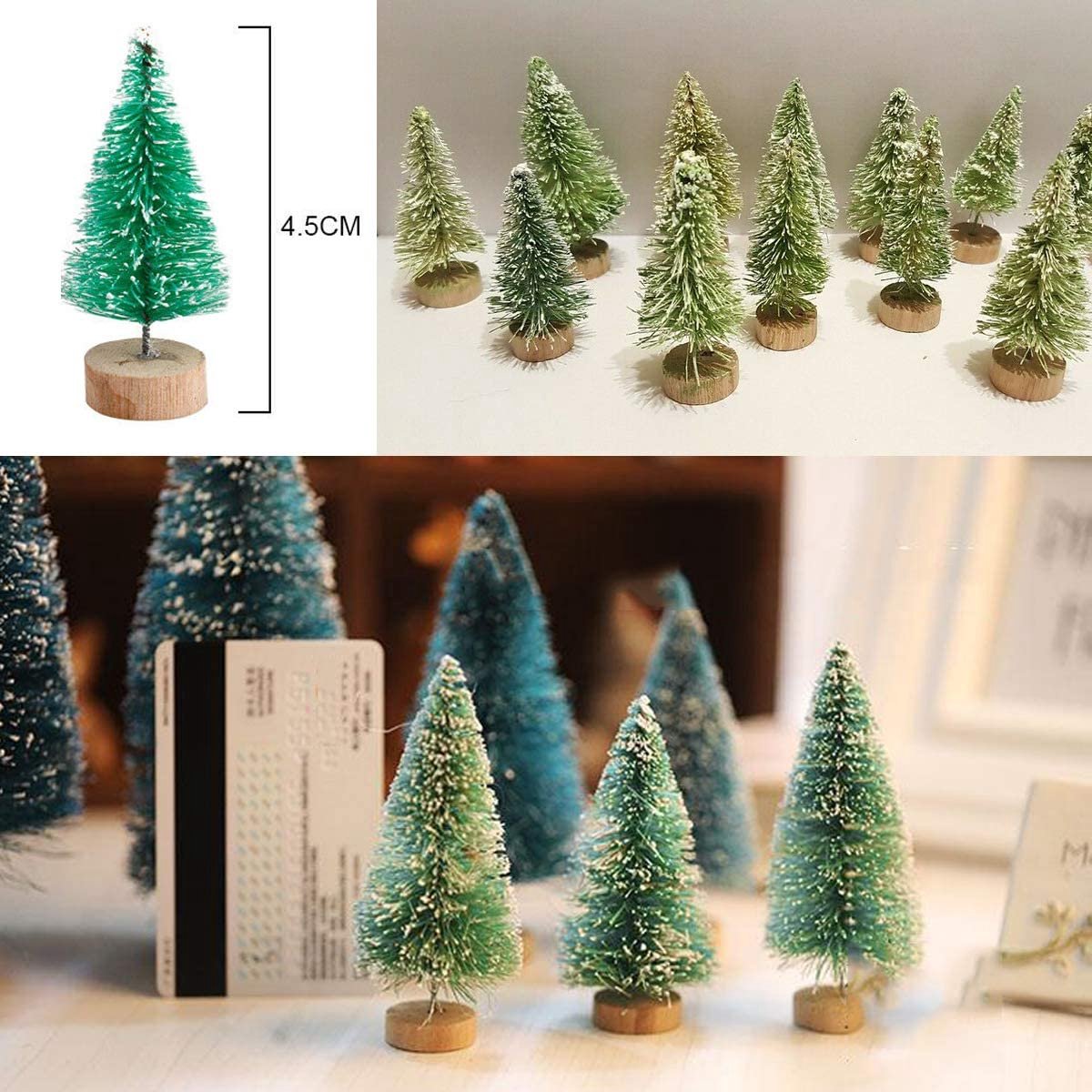 Kunstkerstboom Premium 10x5x2 cm