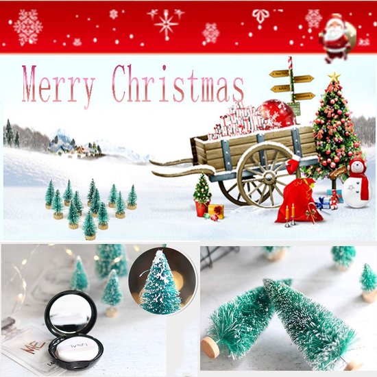 Kunstkerstboom Premium 10x5x2 cm