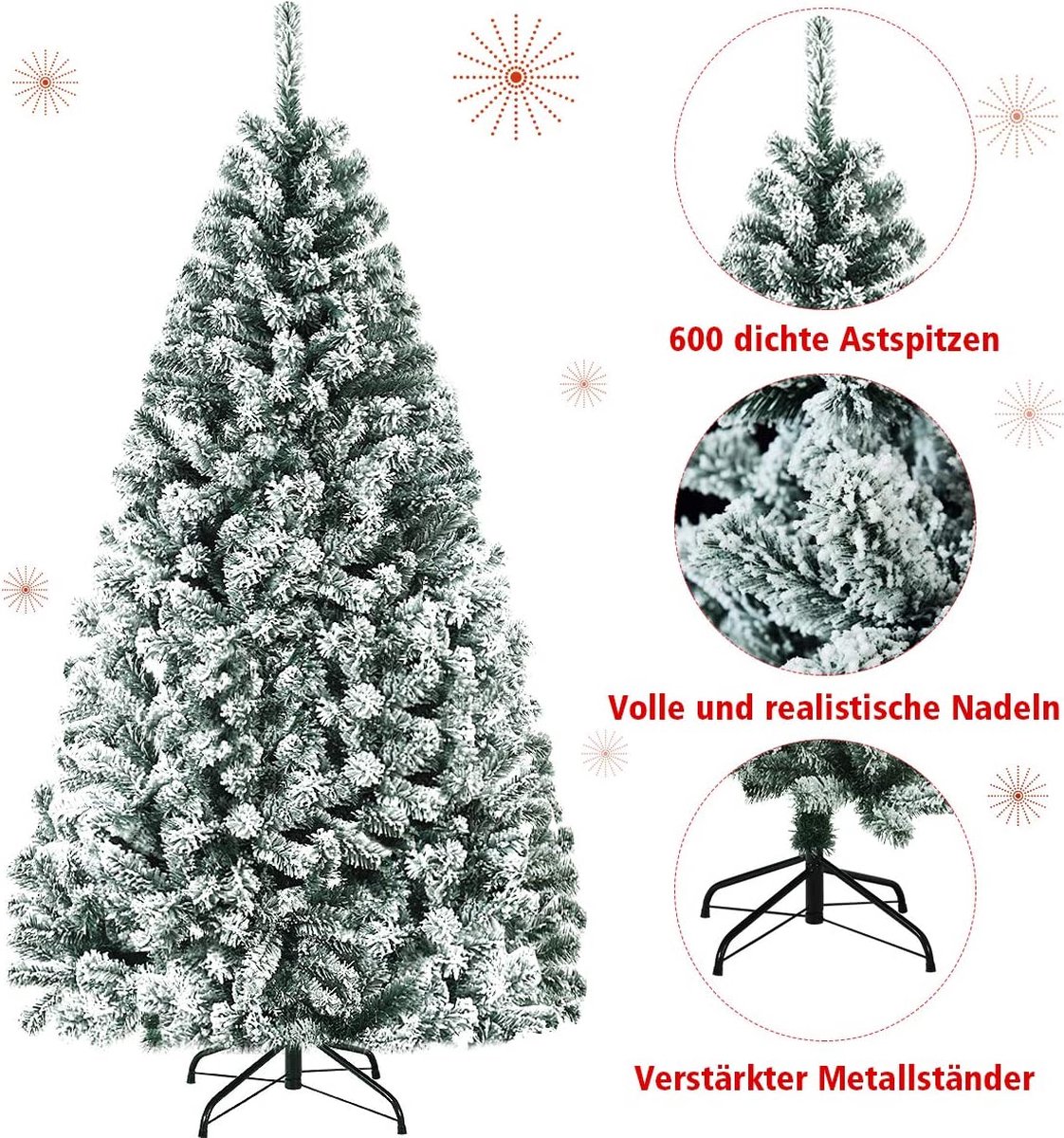 Kunstkerstboom Premium 180/225 cm